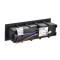 Oprawa do zabudowy LED - 6W 230V - VT-856-G - Szara