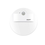 Oprawa schodowa LED z czujnikiem ruchu - SHORT RUEDA  - Biały - 10V / 230V - IP20 - Skoff