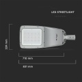 Lampa uliczna LED 160W 20800lm 130lm/W Samsung LED - Dimm 1-10V / PWM - VT-160ST