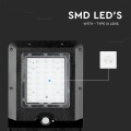 Solarna lampa uliczna LED z panelem fotowoltaicznym 15W 1600lm 106lm/W - VT-ST15