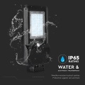 Solarna lampa uliczna LED z panelem fotowoltaicznym 15W 1600lm 106lm/W - VT-ST15