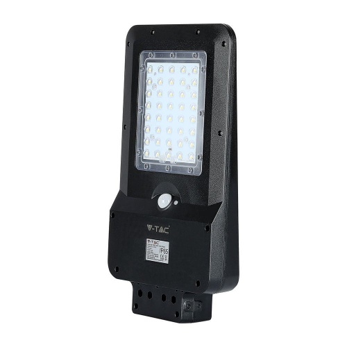 Solarna lampa uliczna LED z panelem fotowoltaicznym 15W 1600lm 106lm/W - VT-ST15