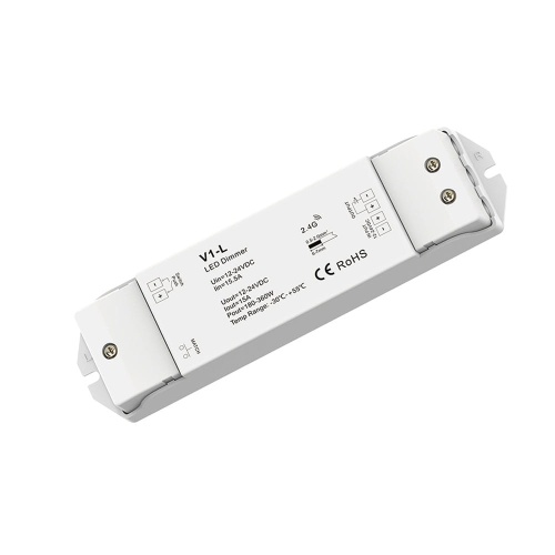 Odbiornik LED - Mono - 12-48V DC 1x15A - V1-L