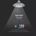 Wisząca oprawa parkowa LED 100W 13000lm 130lm/W Samsung LED - VT-115ST