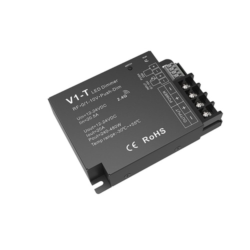 Odbiornik LED - Mono - 12-24V DC 1x20A - V1-T