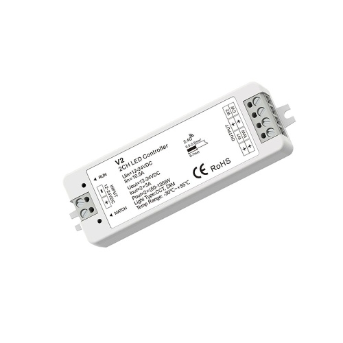 Odbiornik LED - CCT - 12-24V DC 2x5A - V2