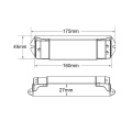 Odbiornik LED - RGB+W - 12-36V DC 4x5A - V4 - Rysunek techniczny