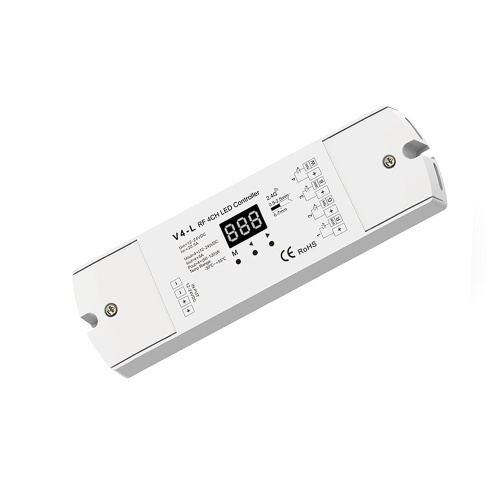 Odbiornik LED - RGB+W - 12-24V DC 4x5A - V4-L