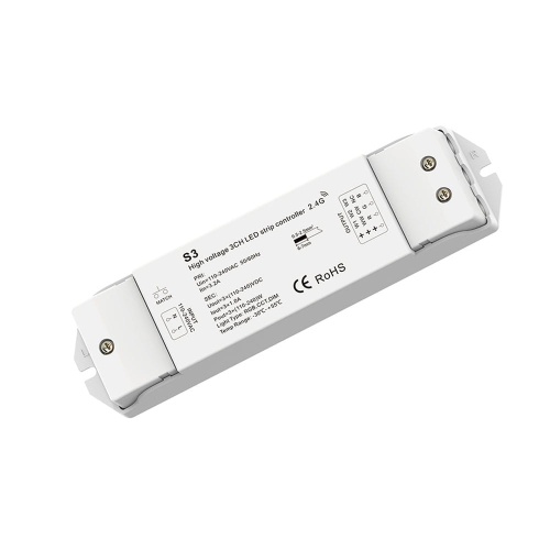 Odbiornik LED - Mono /CCT /RGB - 110-240V AC 3x1A - S3