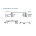 Odbiornik LED 0/1-10V - Mono - 12-36 DC 12A - LV-L - Rysunek techniczny