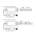 Odbiornik LED SPI - RGB - do taśm cyfrowych LED - 8A 5-24V DC - SC - Schemat instalacji