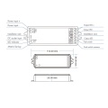 Odbiornik LED 2w1 (WiFi) - Mono /CCT - 12-36V DC 10A - Alexa Tuya - WT1 - Rysunek techniczny