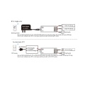 Odbiornik LED 2w1 (ZigBee) - Mono /CCT - 12-36V DC 10A - Tuya - WZ1 - Schemat podłączenia