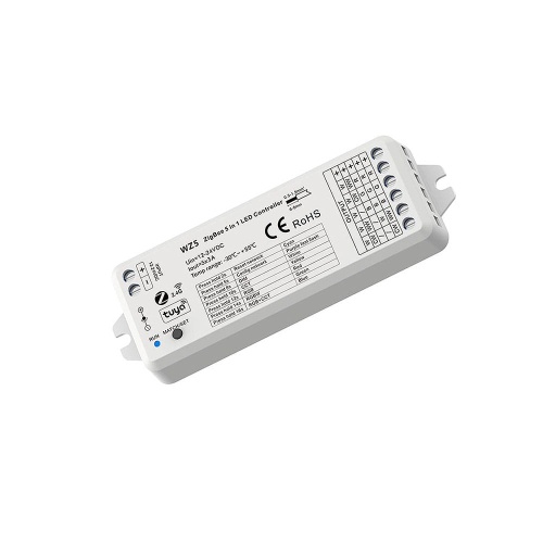 Odbiornik LED 5w1 (ZigBee) - Mono /CCT /RGB /RGB+CCT - 12-24V DC 15A - Tuya - WZ5