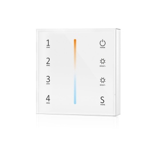 Panel LED naścienny - CCT - 4 strefowy - 2x1,5V - T22(W)