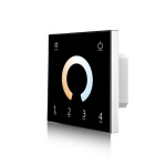 Panel LED naścienny - CCT - 4 strefowy - 230VAC - T12(B)