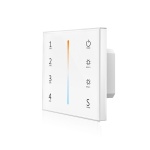 Panel LED naścienny - CCT - 4 strefowy - 230VAC - T12-1(W)