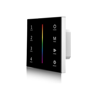 Sterownik LED naścienny - RGB - 1 strefowy - 12-24V DC 12A - T3-1(B)