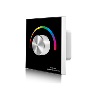 Sterownik LED naścienny - RGB - 1 strefowy - 12-24V DC 12A - T3-K(B)