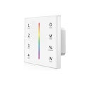 Sterownik LED naścienny - RGB+W - 1 strefowy - 12-24V DC 12A - T4-1(W)