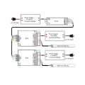 Wzmacniacz LED 12-24V DC 25A (5x5A) - RGB+CCT - EV5 - Schemat instalacji