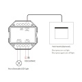 Bezprzewodowy włącznik oświetlenia - 230VAC/3A - sterowanie radiowe 2,4GHz - SS-C - Schemat instalacji
