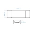 Ściemniacz z zasilaczem napięciowym LED - 24V 75W - 230V - PB-75-24