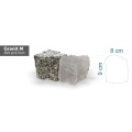 Świecąca kostka brukowa LED LedBruk Granit matowy 8x9x6,5 cm