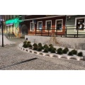 Świecąca kostka brukowa LED LedBruk Granit matowy 8x9x6,5 cm
