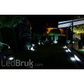 Świecąca kostka brukowa LED LedBruk Granit transparentny 8x9x6,5 cm