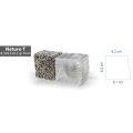 Świecąca kostka brukowa LED LedBruk Naturo transparentna 8,3x9,2x9,1x6 cm