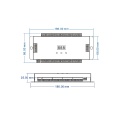 Sterownik schodowy LED ES32 - Rysunek techniczny