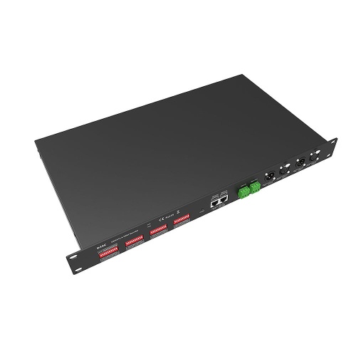 Odbiornik LED prądowy DMX512 - 32 kanałowy - 12-48V DC 32x350mA 3-46V - Dekoder DMX - D32C(350MA)