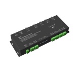Wzmacniacz sygnału DMX512 - 12-36 VDC - 1 kanał na 4 kanały - splitter DMX - DMA