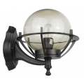 Lampa elewacyjna 1x E27 - KULE Z KOSZYKIEM 200 K 3012/1/KPO FU