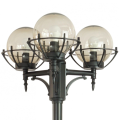 Lampa ogrodowa - parkowa stojąca regulowana 3x E27 - KULE Z KOSZYKIEM 200 OGMWN 3 KPO FU