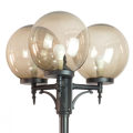Lampa ogrodowa - parkowa stojąca regulowana 3x E27 - KULE CLASSIC OGMWN 3 300 FU