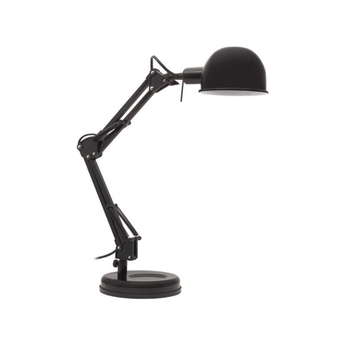 Lampa biurkowa PIXA KT-40-B E14 z regulacją - czarna