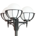 Lampa ogrodowa - parkowa stojąca 3x E27 - KULE Z KOSZYKIEM 250 OGMWN 3 KPO 250