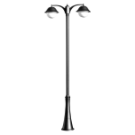 Lampa ogrodowa - parkowa stojąca 2x E27 - PRINCE MAX OGMW 2 O-BD