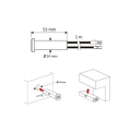 Włącznik bezdotykowy do LED 12-24V DC 2A - bistabilny / monostabilny