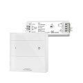 Ściemniacz LED Skydance - Mono - 1 strefowy - Szklany panel naścienny 230V + odbiornik - biały zestaw
