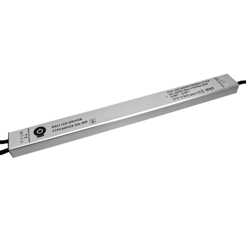 Zasilacz napięciowy hermetyczny ultrapłaski POS 24V 60W 2.5A FTPC60V24-DA-WP DALI