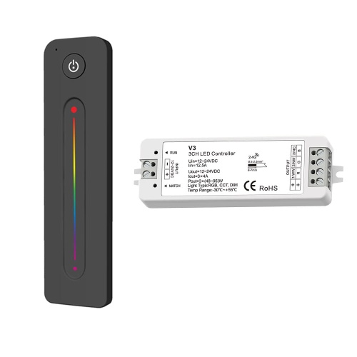 Sterownik LED Skydance - RGB - 1 strefowy - Pilot + odbiornik - zestaw