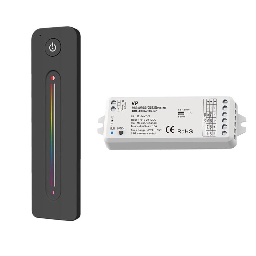 Sterownik LED Skydance - RGB+W - 1 strefowy - Pilot + odbiornik - zestaw