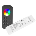 Sterownik LED z zasilaczem 24V 150W Skydance - RGB/RGB+W - 4 strefowy - Pilot + zasilacze - zestaw 