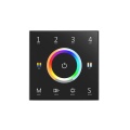 Sterownik LED Skydance - RGB/RGB+W - 4 strefowy - Panel naścienny 230V + odbiorniki - czarny zestaw - panel naścienny T15