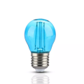 Żarówka LED dekoracyjna E27 G45 Filament 2W niebieska 60lm 300° - VT-2132-B