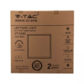 Panel sufitowy LED 60x60cm 40W 3200lm - 80lm/W (nawierzchniowo-wpustowy) - CCT - VT-6240 - opakowanie