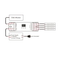 Odbiornik LED DALI - Mono - 12-24 DC 4x5A - DA4-L  - Schemat podłączenia